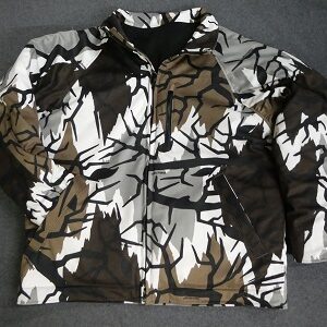 New Fall Gray Wolfskin Jacket XL